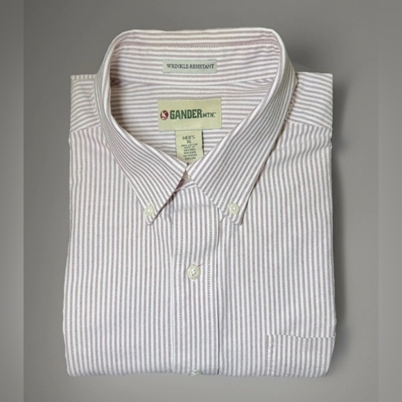 Gander Mountain Other - Gander Mountain Men's SZ XL Button Down Long Sleeve Casual Shirt Woven Cotton